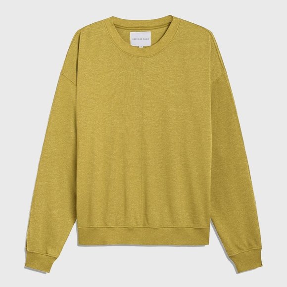 AE Mustard Yellow Sweatshirt - Picture 1 of 4